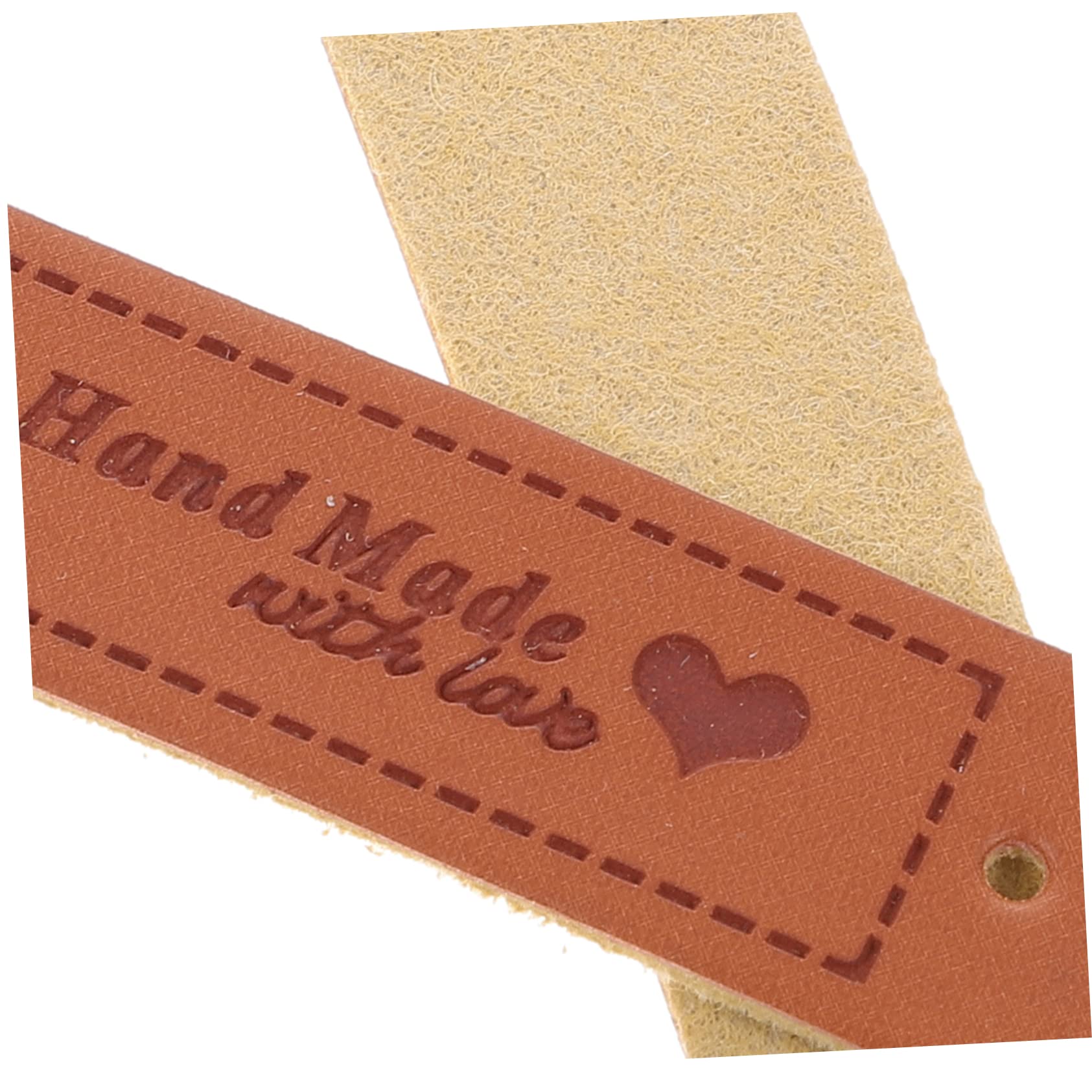 Amazon.co.jp: 30個 レザー ラベル レザー タグ ハンドメイド